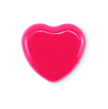 Logo trade promotional product photo of: Heart shape vegan lip balm