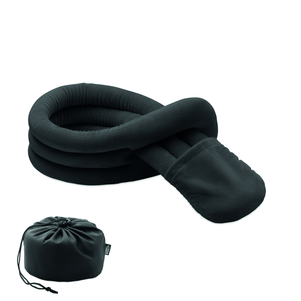 Logo trade promotional items image of: Bendable roll travel pillow
