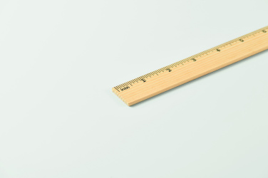 Logotrade promotional products photo of: Wooden ruler 30cm