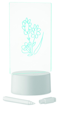 Logotrade promotional gifts photo of: Light-up LED memo board