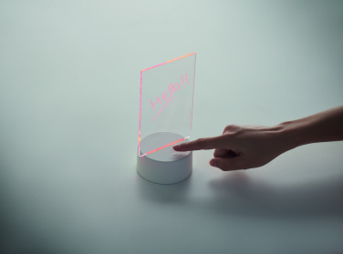 Logo trade promotional items picture of: Light-up LED memo board