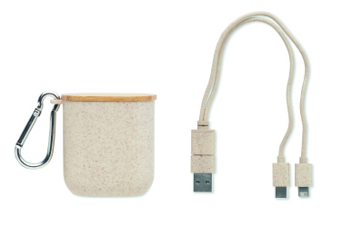 Logotrade promotional giveaways photo of: Cable set in case