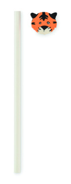 Logo trade promotional merchandise photo of: Wooden pencil in animal shape