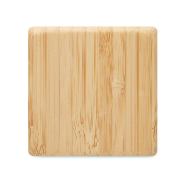 Logo trade promotional giveaway photo of: Bamboo twist snooze timer