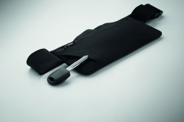 Logo trade business gifts image of: Sports waist bag 600D RPET