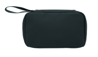 Logotrade promotional gift picture of: Toiletry bag 600D RPET