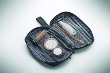 Logotrade promotional giveaway picture of: Toiletry bag 600D RPET