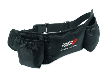 Logotrade advertising product picture of: Sports waist bag 420D RPET