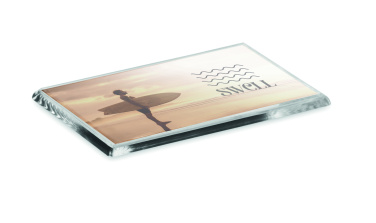 Logo trade corporate gift photo of: Acrylic photo magnet rectangula