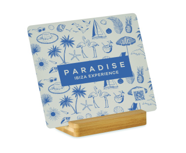 Logo trade business gifts image of: Sublimation promotional plate