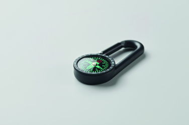 Logotrade promotional merchandise photo of: Outdoor compass with carabiner