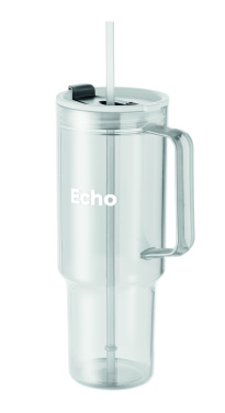 Logo trade promotional giveaways image of: RPET tumbler 1200ml