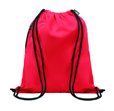 Logotrade promotional gift picture of: Large drawstring bag 300D RPET