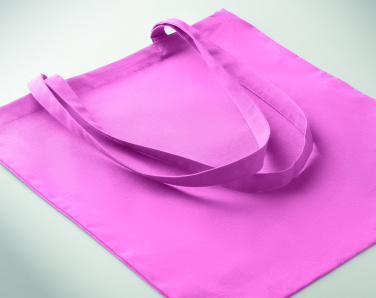 Logo trade promotional gifts image of: 180gr/m² cotton shopping bag