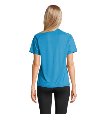 Logotrade advertising products photo of: VORTEX WOMEN RAGLAN T-SHIRT