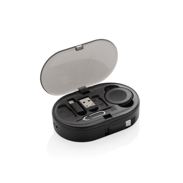 Logotrade promotional items photo of: Chargevix RCS rplastic Multi-functional 60W charging set