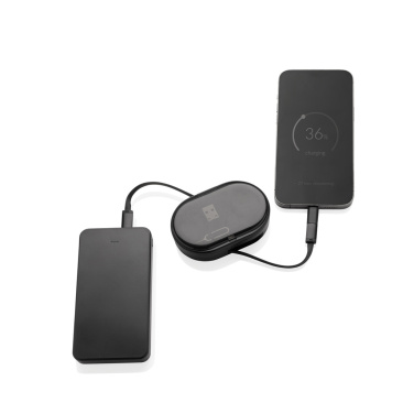 Logotrade promotional merchandise image of: Chargevix RCS rplastic Multi-functional 60W charging set