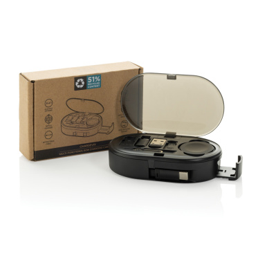 Logotrade advertising product picture of: Chargevix RCS rplastic Multi-functional 60W charging set