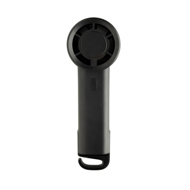 Logo trade advertising products picture of: Twist RCS recycled plastic re-chargeable portable fan