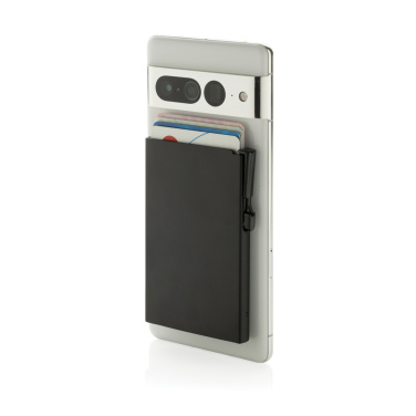 Logo trade promotional merchandise picture of: Standard aluminium RFID magnetic phone cardholder