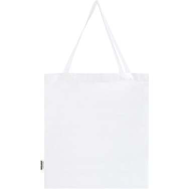 Logo trade promotional giveaway photo of: Odisha 180 g/m² OCS organic full gusset tote bag 14L