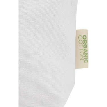 Logo trade promotional merchandise picture of: Odisha 180 g/m² OCS organic toiletry bag 1L