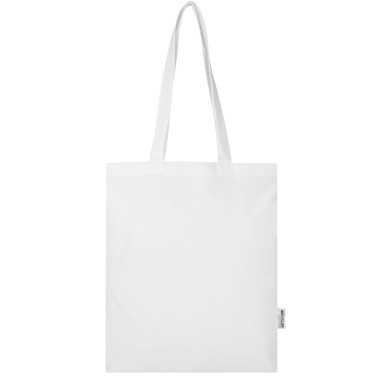 Logo trade promotional products picture of: Peru Blend 180 g/m² GRS recycled cotton tote bag 7L