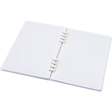 Logo trade promotional products image of: Fil A5 hard cover RCS recycled spiral notebook