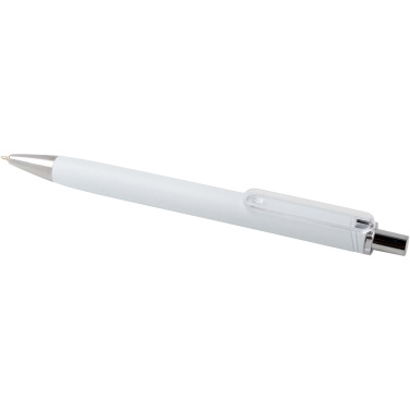 Logo trade promotional gifts picture of: Feld RCS recycled ballpoint pen with metallic finish (black ink)
