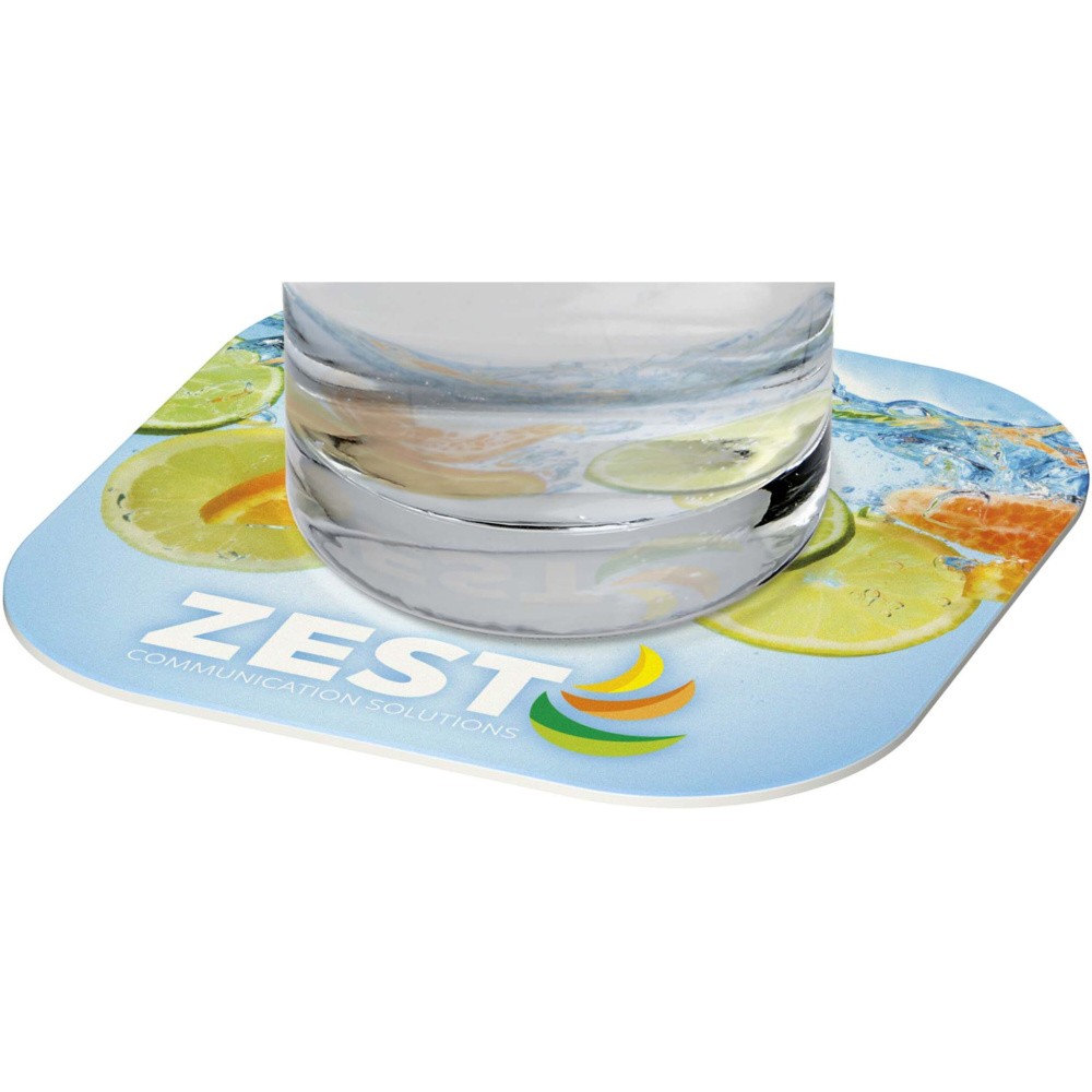Logotrade promotional gift picture of: Lumin square coaster