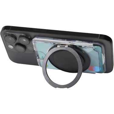 Logotrade business gift image of: Kern A6 hard cover notebook and MagSafe wallet gift set