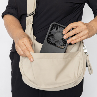 Logotrade business gifts photo of: Aervina RCS recycled plastic re-chargeable desk fan