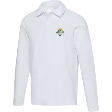Logo trade promotional products image of: Apollo long sleeve unisex polo