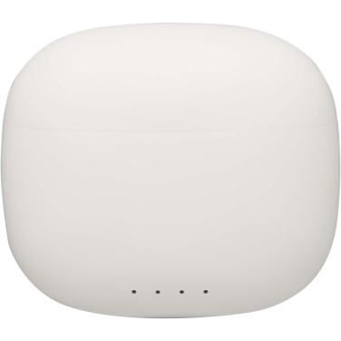 Logo trade promotional product photo of: Alterf recycled plastic True Wireless Bluetooth® headset with silicone eartips