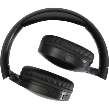 Logotrade promotional merchandise picture of: Ancha recycled plastic over-ear wireless Bluetooth® headset
