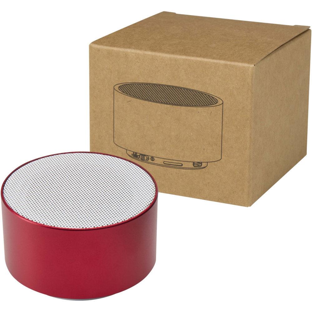 Logotrade business gift image of: Ankaa 3W recycled aluminium wireless Bluetooth® speaker