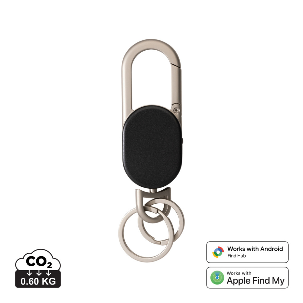 Logo trade promotional item photo of: Keyfinder Dual keychain with worldwide locating