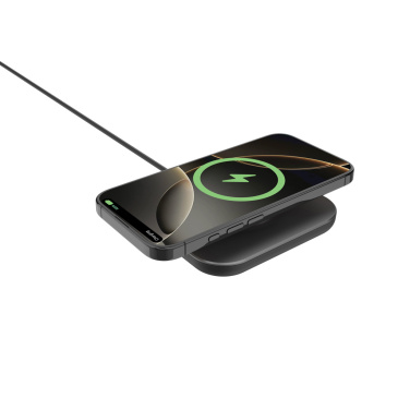 Logotrade promotional gift picture of: Quantum ultra-fast 25W magnetic wireless charging pad