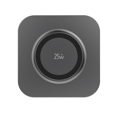 Logo trade promotional merchandise image of: Quantum ultra-fast 25W magnetic wireless charging pad