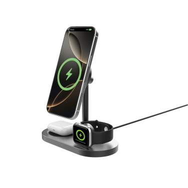 Logotrade corporate gift picture of: Quantum RCS ultra-fast 25W Magnetic desk wireless Charger