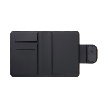 Logo trade promotional gift photo of: VINGA Baltimore RCS Passport Cover With Finder Dual