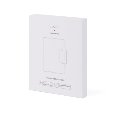 Logotrade promotional merchandise photo of: VINGA Baltimore RCS Passport Cover With Finder Dual