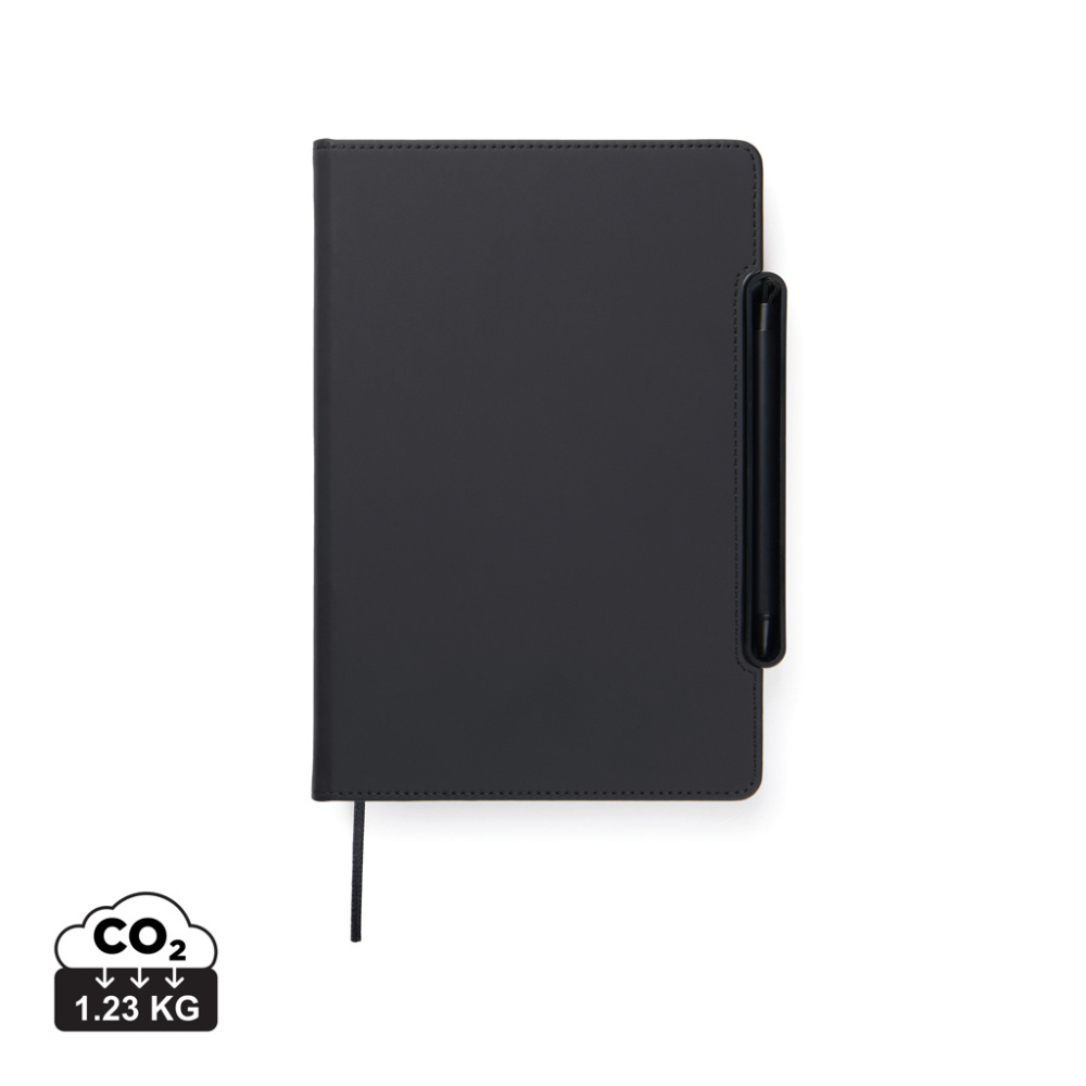 Logo trade promotional gifts picture of: VINGA Baltimore RCS 4-in-1 Refillable Notebook