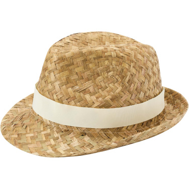 Logo trade corporate gifts image of: Pricus straw hat