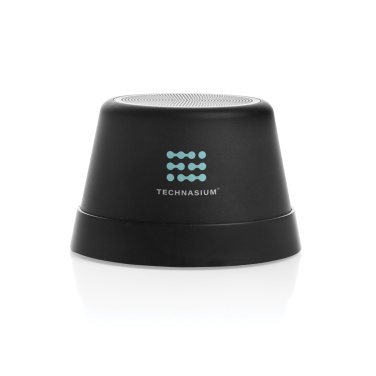 Logo trade corporate gifts image of: Nivio RCS recycled aluminum magnetic 5W Speaker