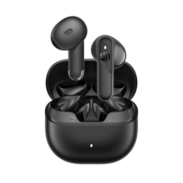 Logo trade promotional gift photo of: Urban Vitamin Santa Clara RCS plastic ENC earbuds