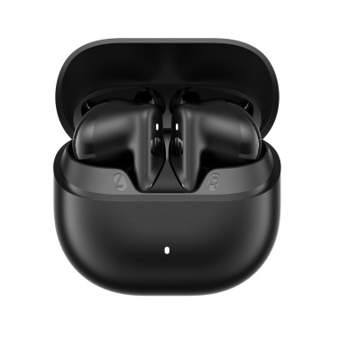 Logo trade promotional item photo of: Urban Vitamin Santa Clara RCS plastic ENC earbuds