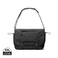 KENTO URBAN RCS recycled nylon 15.6 inch Messenger, black