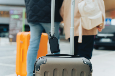 Logo trade advertising products picture of: Globefind Dual RCS luggage tag with worldwide locating