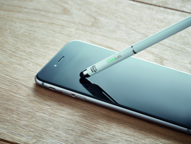 Logo trade promotional gifts image of: Stylus antibacterial pen